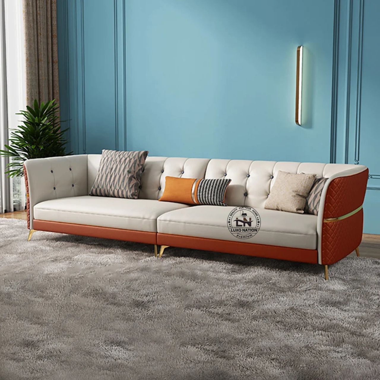 Luxo Nation Best Luxury Sofa set โ Modern Design-Premium Sofa Set